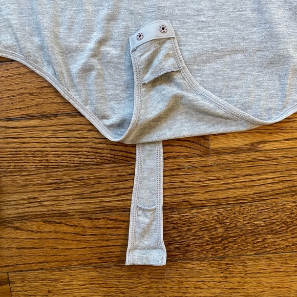 NWT free people Settle In Scoop Neck Bodysuit - Picture 8 of 9